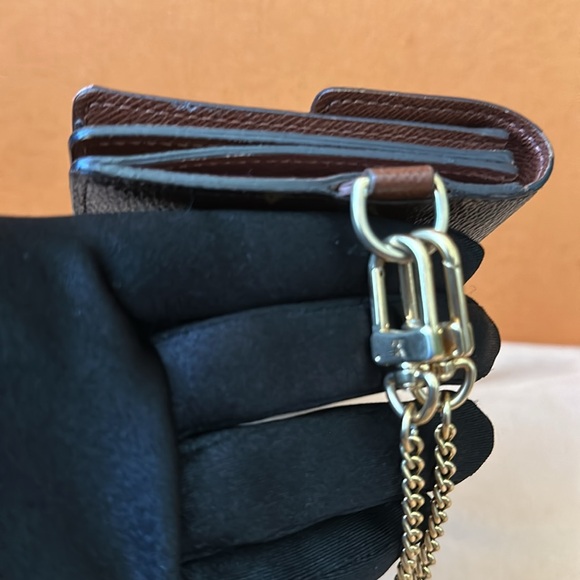 ❌❌SOLD❌❌. Louis Vuitton Monogram Porte Feuille Wallet on Chain (WOC). Authentic - Picture 4 of 9